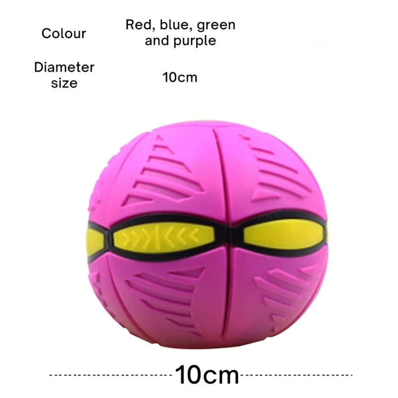 Flying Saucer Ball Dog Toy